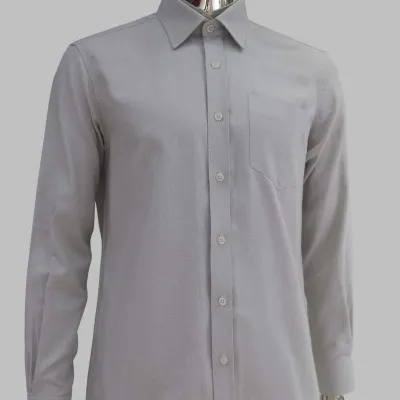 Light Grey Cotton Shirt